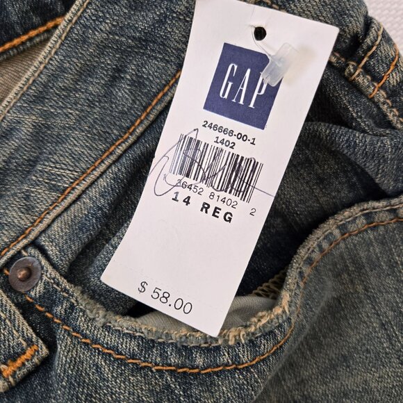 NWT Gap Boot Cut Jeans in Dark Vintage Size 14 - Picture 8 of 8